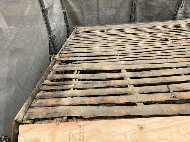 既存の屋根下地